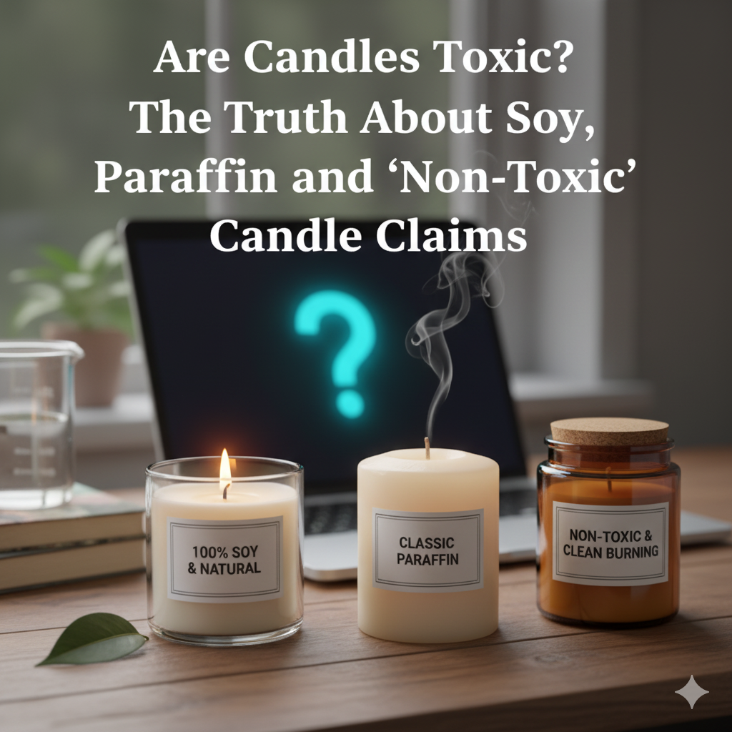 Are Candles Toxic? The Truth About Soy, Paraffin, and ‘Non-Toxic’ Candle Claims